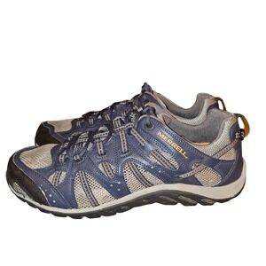 Merrell Waterpro Manistee India Ink Grey Trail Hiking Shoes Mens Size 11‎